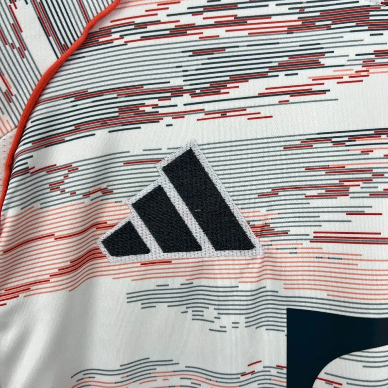 camisa-bayern de munique-away-ii-2-branca-t-mobile-adidas-25-26-neymar-messi-cr7-futebol
