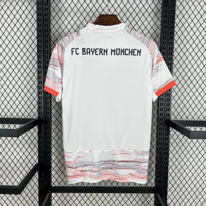camisa-bayern de munique-away-ii-2-branca-t-mobile-adidas-25-26-neymar-messi-cr7-futebol