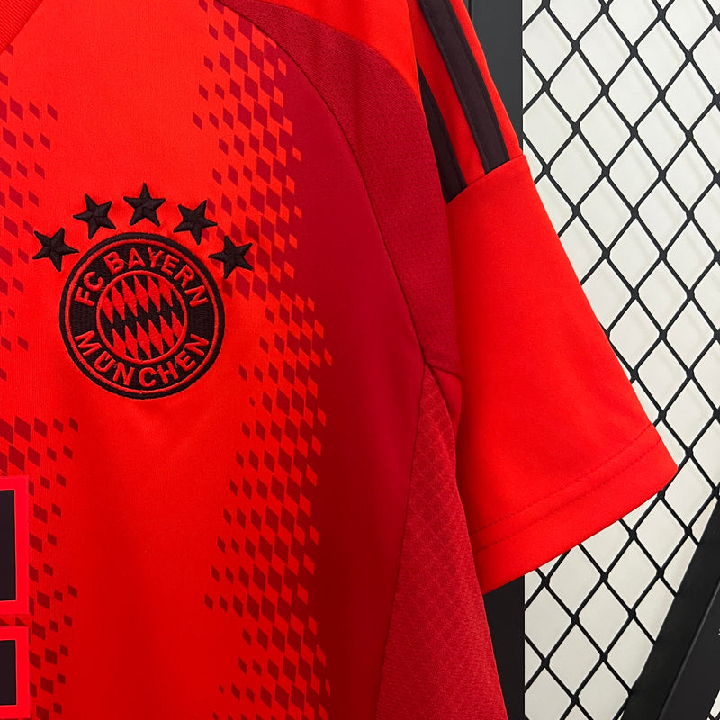 camisa-bayern de munique-home-i-1-vermelha-.T.-adidas-24-25-neymar-messi-cr7-futebol
