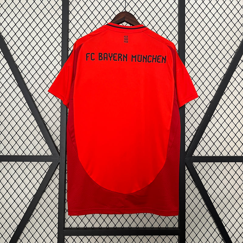 camisa-bayern de munique-home-i-1-vermelha-.T.-adidas-24-25-neymar-messi-cr7-futebol