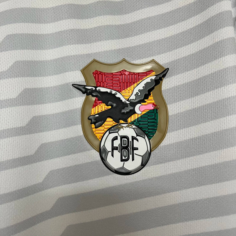camisa-bolívia-away-ii-2-branca-marathon-23-24-neymar-messi-cr7-futebol