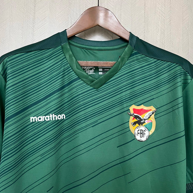 camisa-bolívia-home-i-1-verde-marathon-23-24-neymar-messi-cr7-futebol
