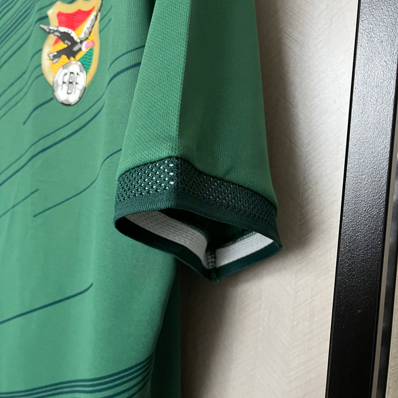 camisa-bolívia-home-i-1-verde-marathon-23-24-neymar-messi-cr7-futebol