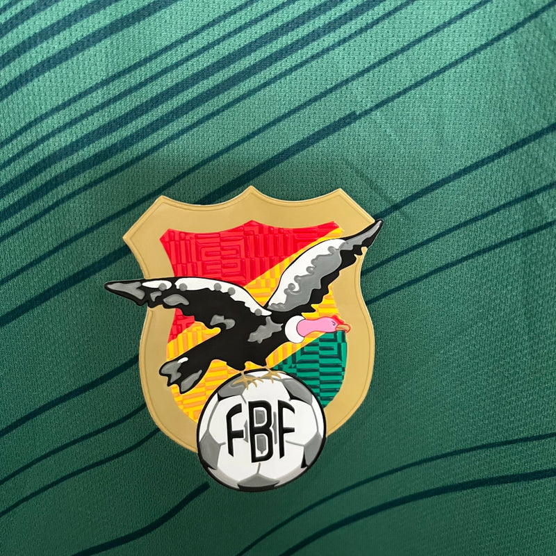 camisa-bolívia-home-i-1-verde-marathon-23-24-neymar-messi-cr7-futebol