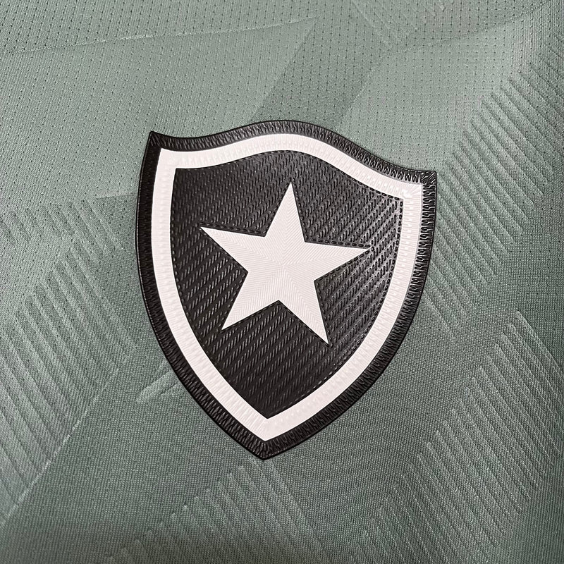 camisa-botafogo-goleiro-verde-reebok-24-25-torcedor-masculina-neymar-messi-cr7-futebol