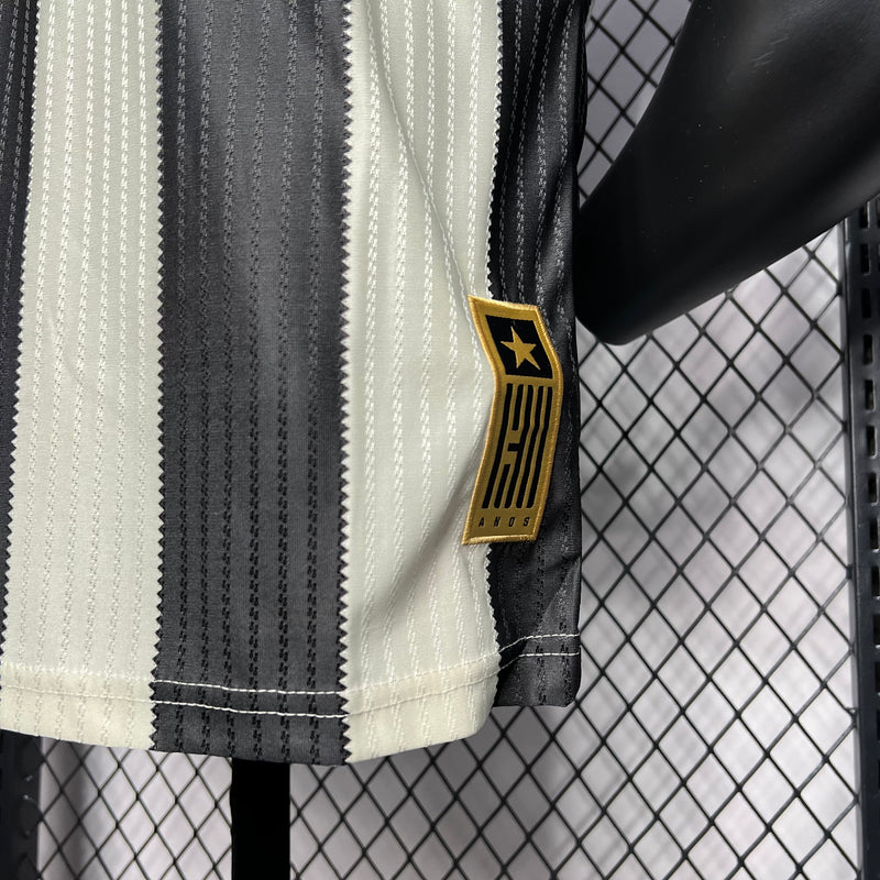 camisa-botafogo-home-i-1-listrada-reebok-24-25-jogador-masculina-neymar-messi-cr7-futebol