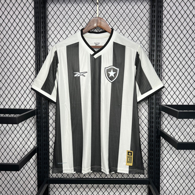 camisa-botafogo-home-i-1-listrada-reebok-24-25-jogador-masculina-neymar-messi-cr7-futebol 