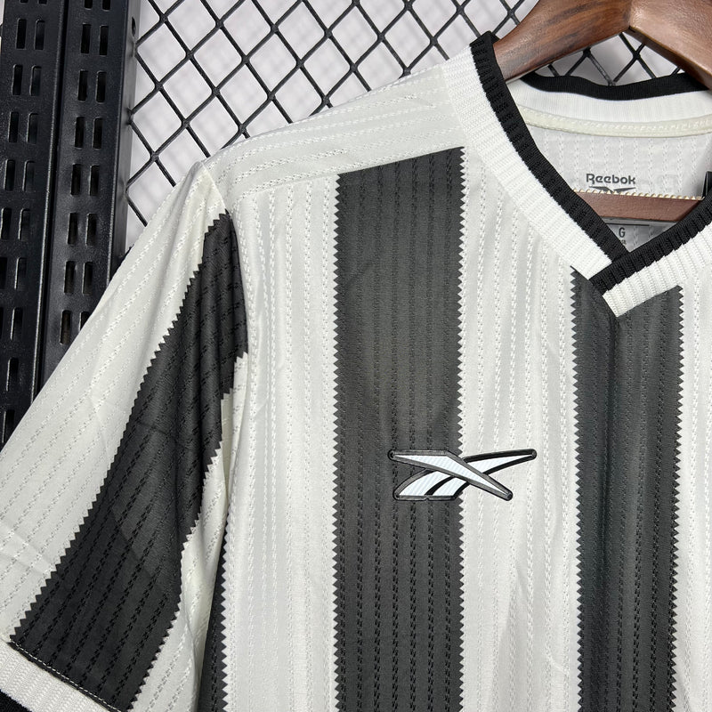camisa-botafogo-home-i-1-listrada-reebok-24-25-jogador-masculina-neymar-messi-cr7-futebol 