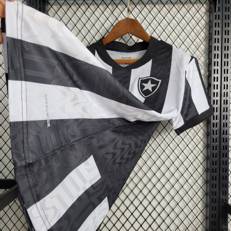 camisa-botafogo-home-i-1-listrada-reebok-23-24-torcedor-feminina-neymar-messi-cr7-futebol