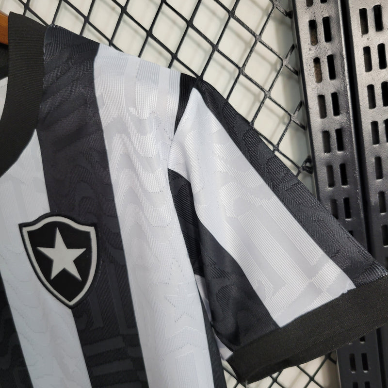 camisa-botafogo-home-i-1-listrada-reebok-23-24-torcedor-feminina-neymar-messi-cr7-futebol