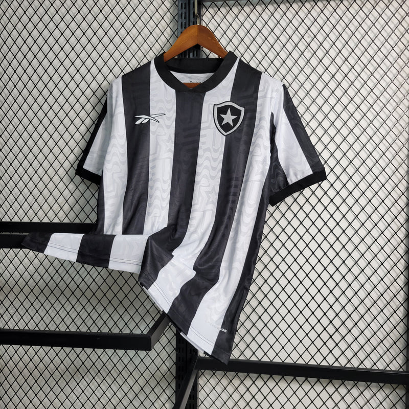 camisa-botafogo-home-i-1-listrada-reebok-23-24-torcedor-masculina-neymar-messi-cr7-futebol