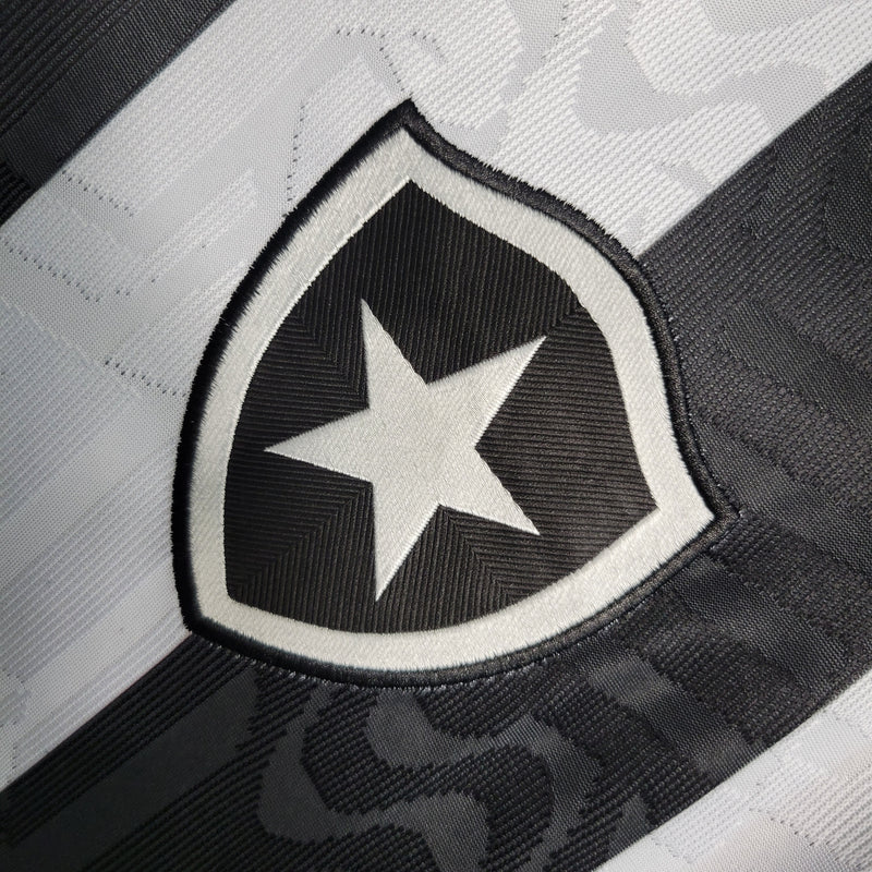 camisa-botafogo-home-i-1-listrada-reebok-23-24-torcedor-masculina-neymar-messi-cr7-futebol