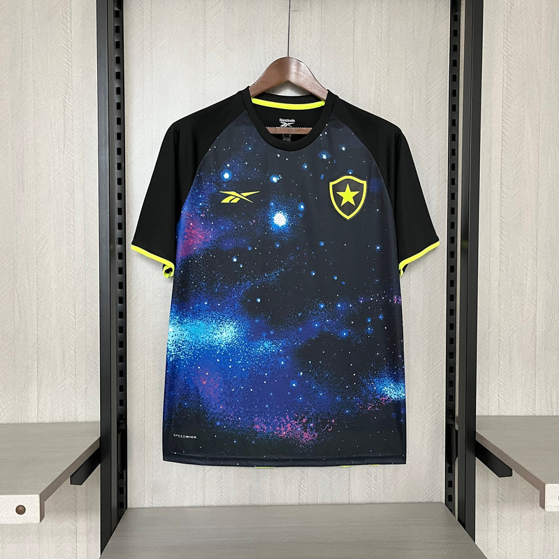 camisa-botafogo-training-prerta-reebok-24-25-torcedor-neymar-messi-cr7-futebol