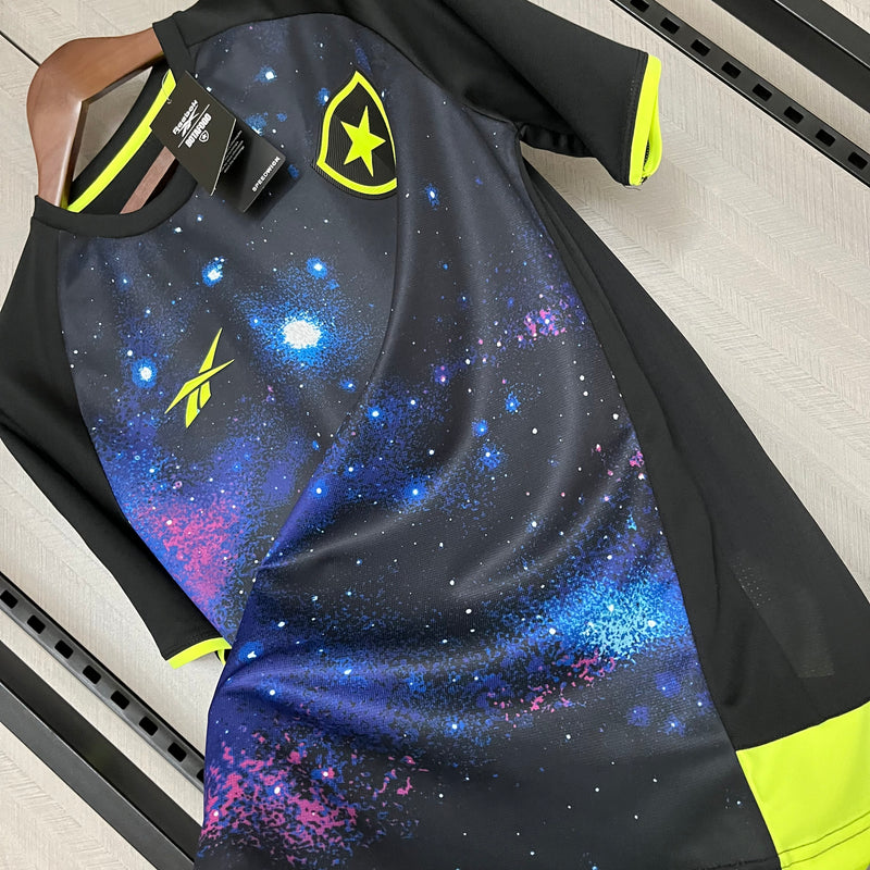 camisa-botafogo-training-prerta-reebok-24-25-torcedor-neymar-messi-cr7-futebol