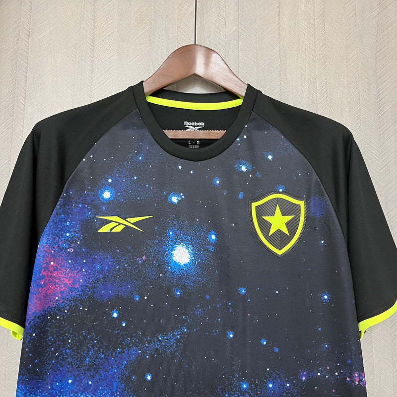camisa-botafogo-training-prerta-reebok-24-25-torcedor-neymar-messi-cr7-futebol