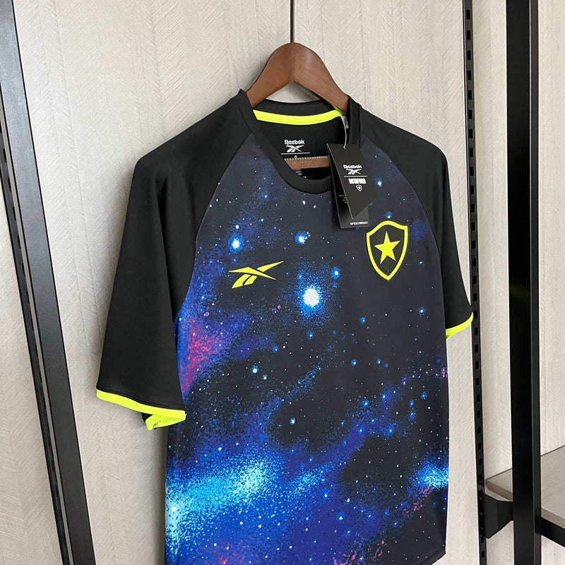 camisa-botafogo-training-prerta-reebok-24-25-torcedor-neymar-messi-cr7-futebol