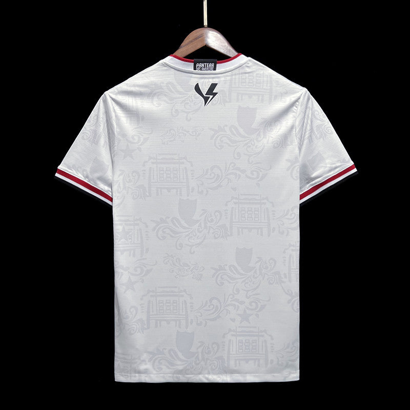 camisa-botafogo sp-home-i-1-branca-volt-23-24-masculina-torcedor-neymar-messi-cr7-futebol 