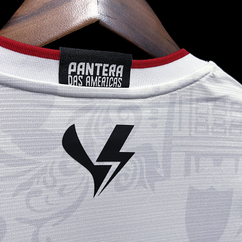 camisa-botafogo sp-home-i-1-branca-volt-23-24-masculina-torcedor-neymar-messi-cr7-futebol 