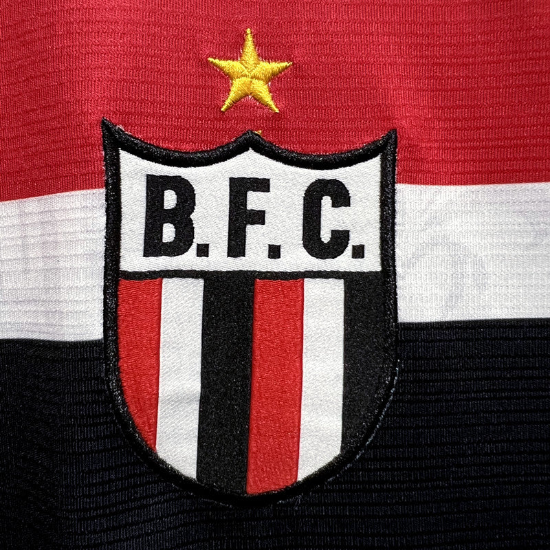 camisa-botafogo sp-home-i-1-branca-volt-23-24-masculina-torcedor-neymar-messi-cr7-futebol 