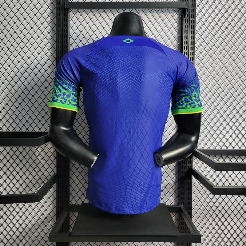 camisa-brasil-away-ii-2-azul-nike-22-23-jogador-neymar-messi-cr7-futebol 