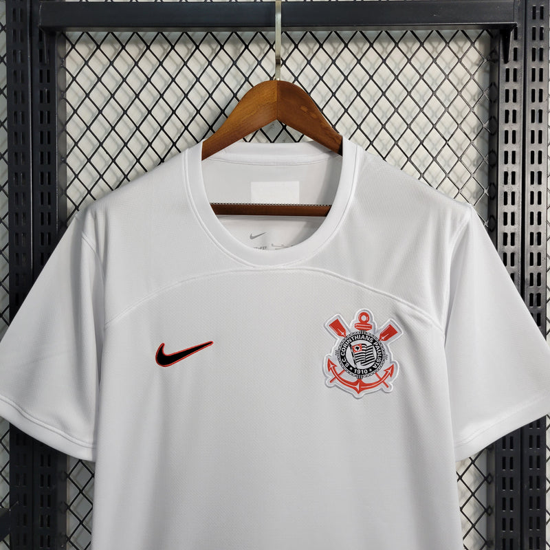 camisa-corinthians-home-i-1-branca-nike-23-24-neymar-messi-cr7-futebol 