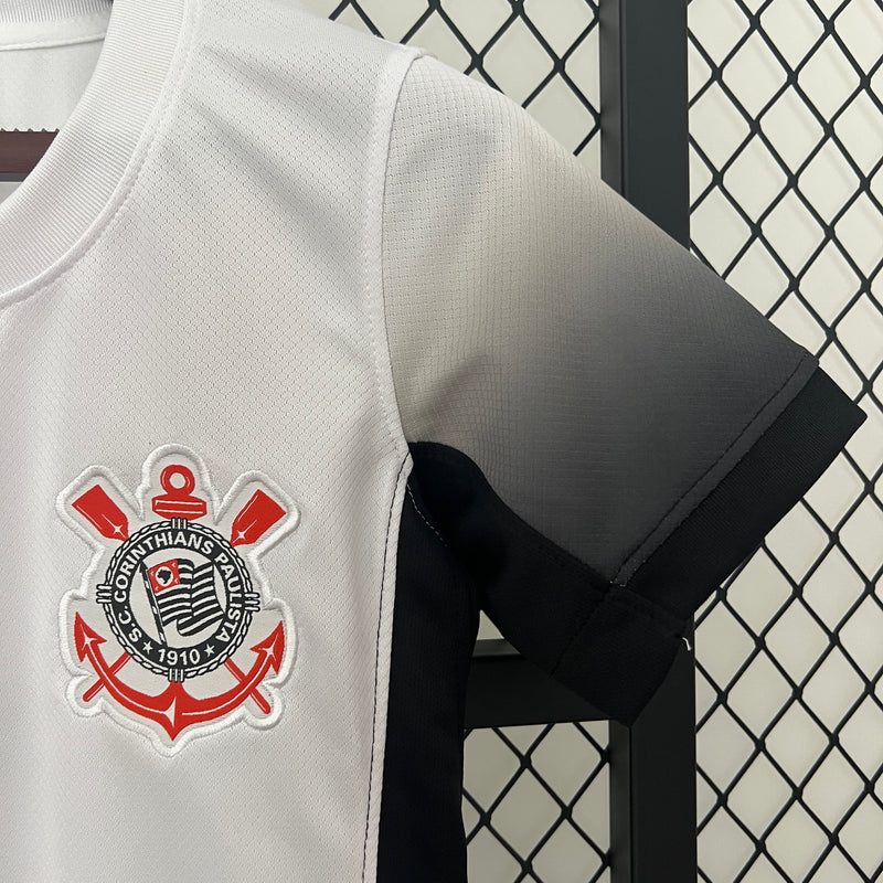 Camisa Corinthians Home 24/25 - Torcedor Nike Feminina – Branca