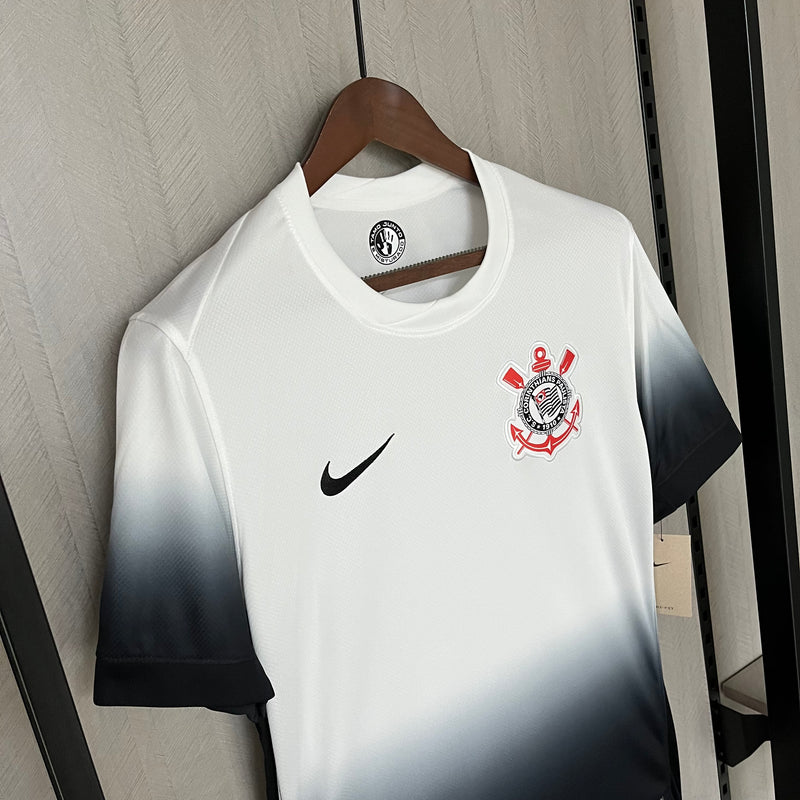 camisa-corinthians-home-i-1-branca-nike-24-25-neymar-messi-cr7-futebol 