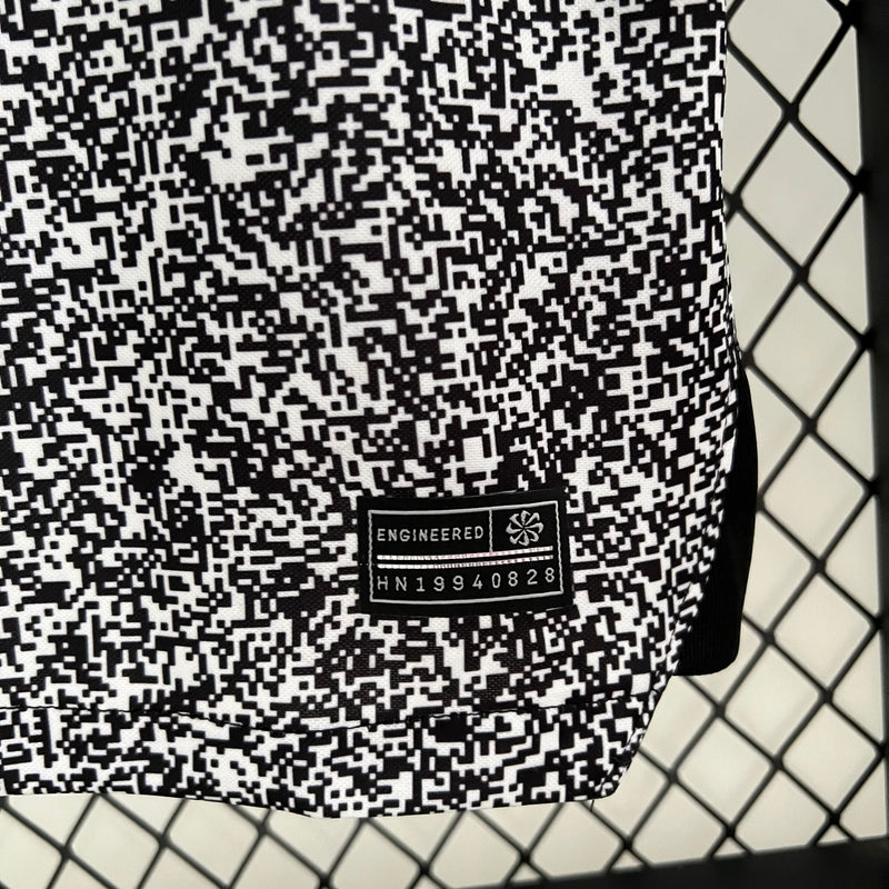 camisa-corinthians-pré jogo-mesclada-nike-2024-neymar-messi-cr7-futebol