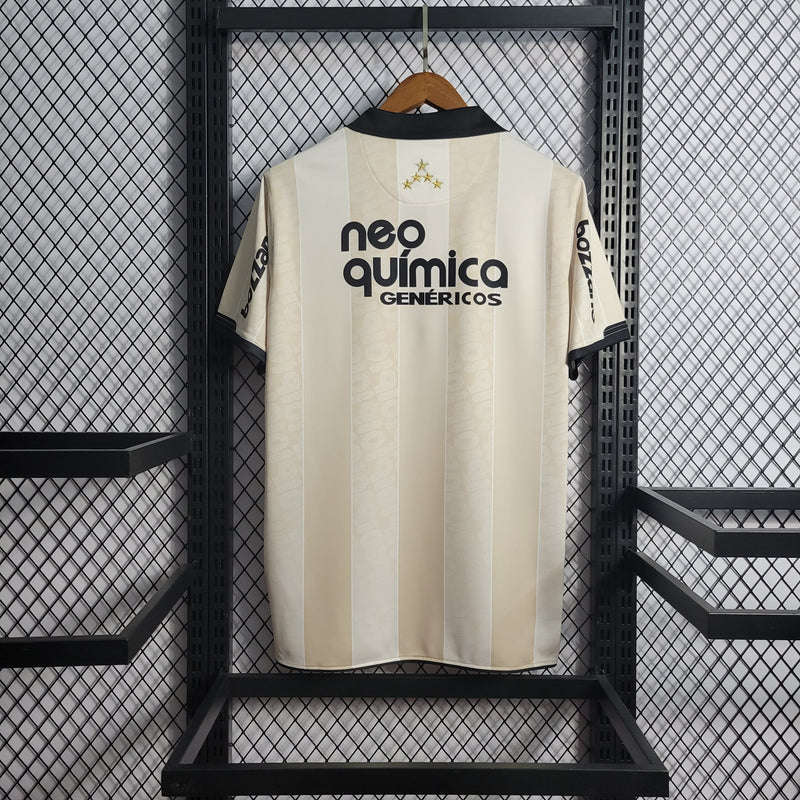 camisa-corinthians-retrô-creme-neo química-nike-2010-100 anos-torcedor-masculina-neymar-messi-cr7-futebol 