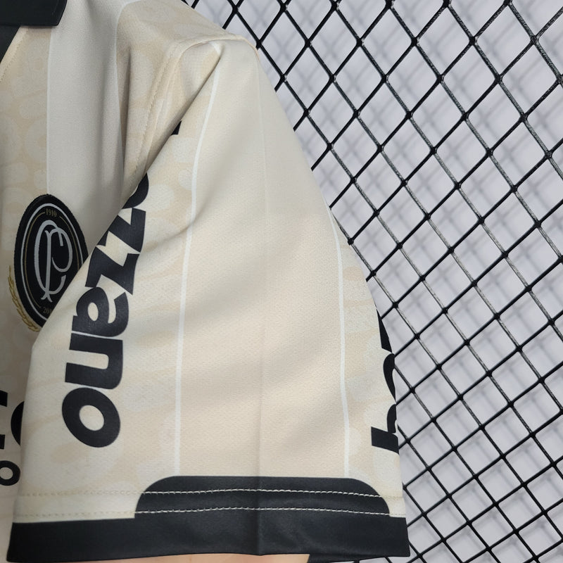 camisa-corinthians-retrô-creme-neo química-nike-2010-100 anos-torcedor-masculina-neymar-messi-cr7-futebol 