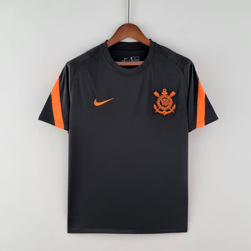 camisa-corinthians-training-preta-nike-22-23-neymar-messi-cr7-futebol