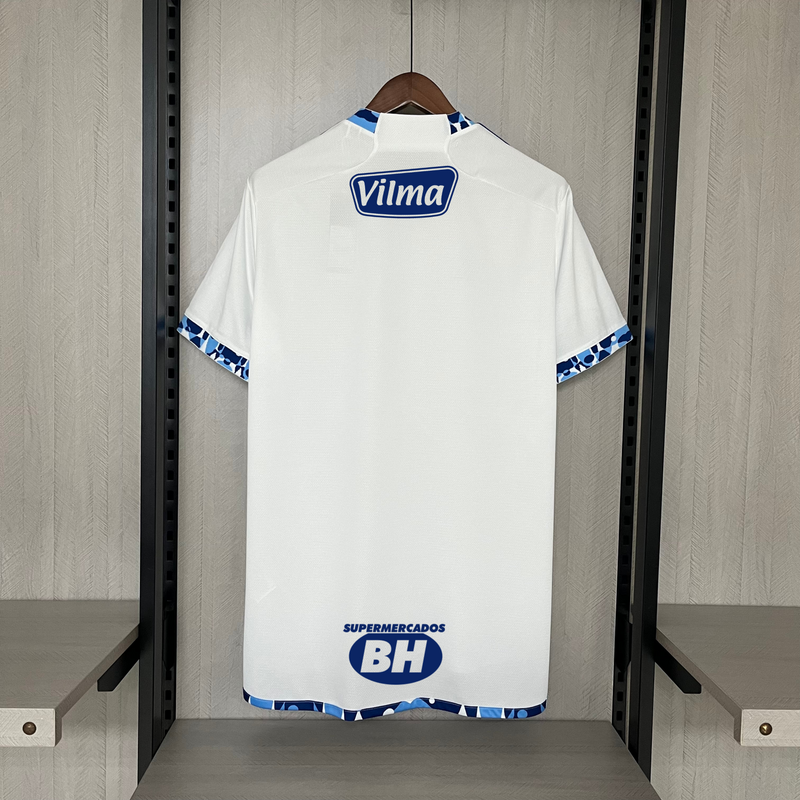 camisa-cruzeiro-away-ii-2-branca-betfair-adidas-24-25-neymar-messi-cr7-futebol