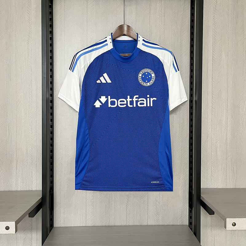 camisa-cruzeiro-home-i-1-azul-betfair-adidas-25-26-neymar-messi-cr7-futebol 