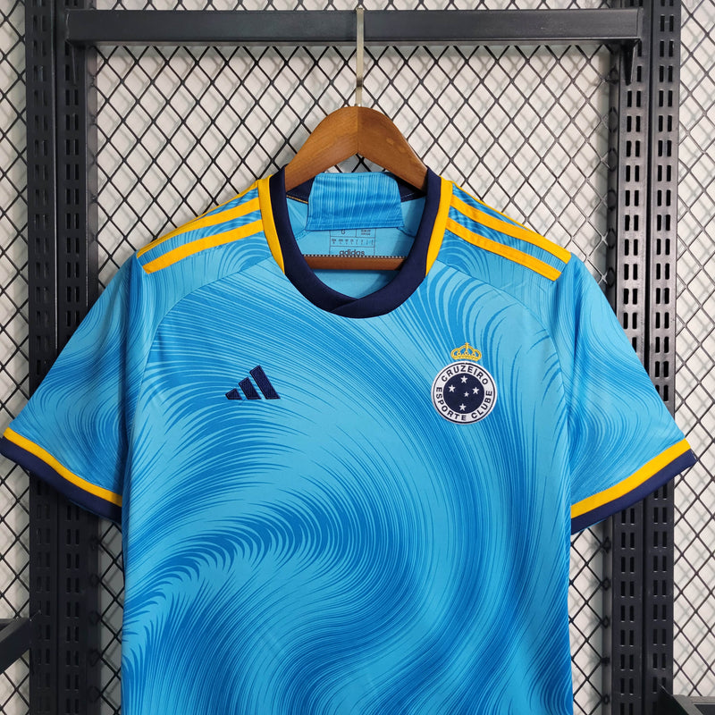 camisa-cruzeiro-third-iii-3-azul claro-adidas-23-24-neymar-messi-cr7-futebol
