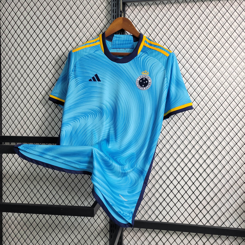 camisa-cruzeiro-third-iii-3-azul claro-adidas-23-24-neymar-messi-cr7-futebol