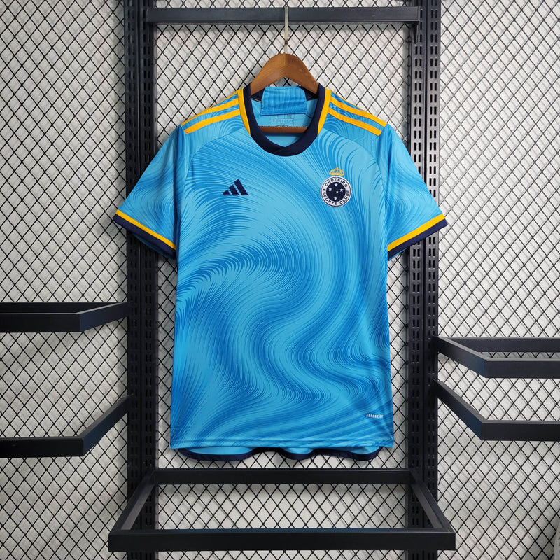 camisa-cruzeiro-third-iii-3-azul claro-adidas-23-24-neymar-messi-cr7-futebol
