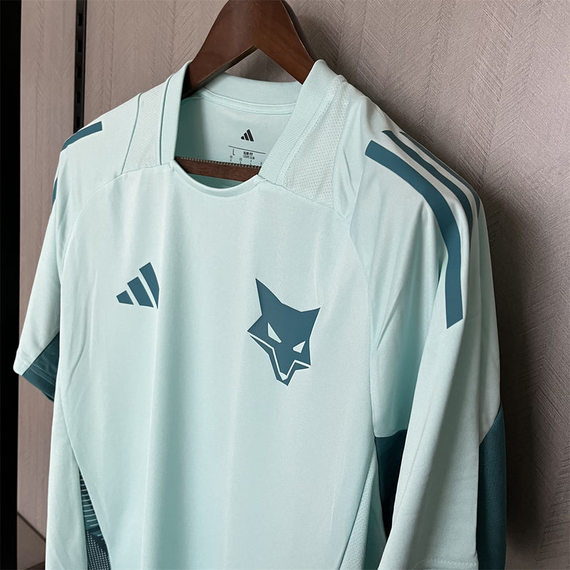 camisa-cruzeiro-training-verde água-raposa-adidas-25-26-neymar-messi-cr7-futebol 