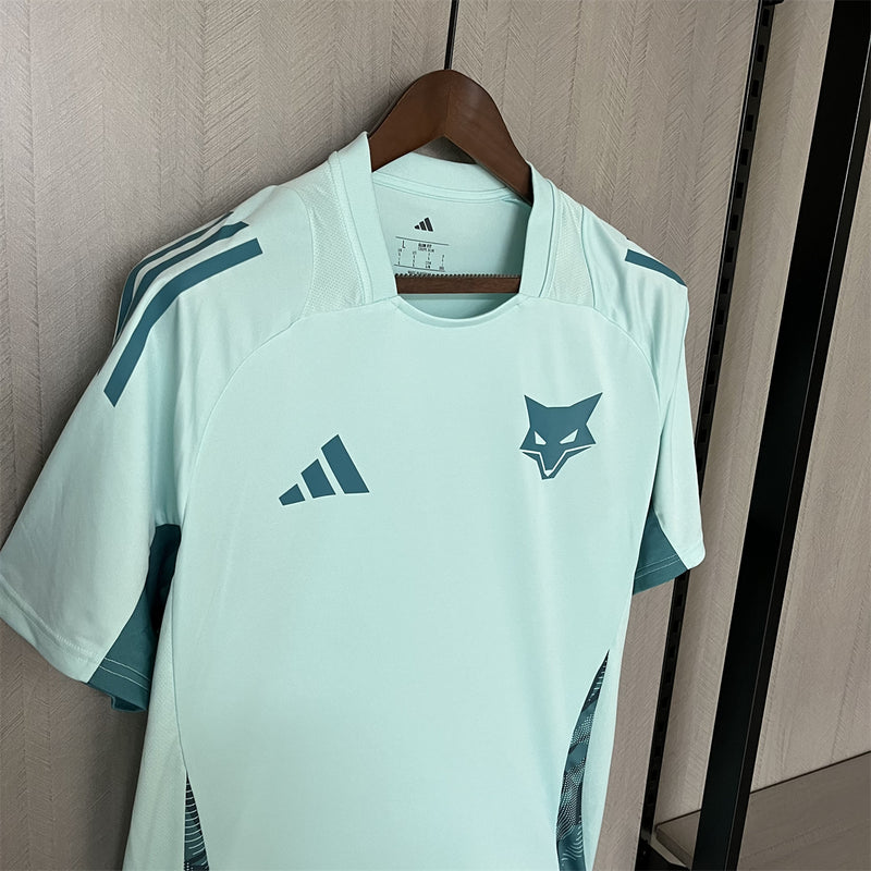 camisa-cruzeiro-training-verde água-raposa-adidas-25-26-neymar-messi-cr7-futebol 