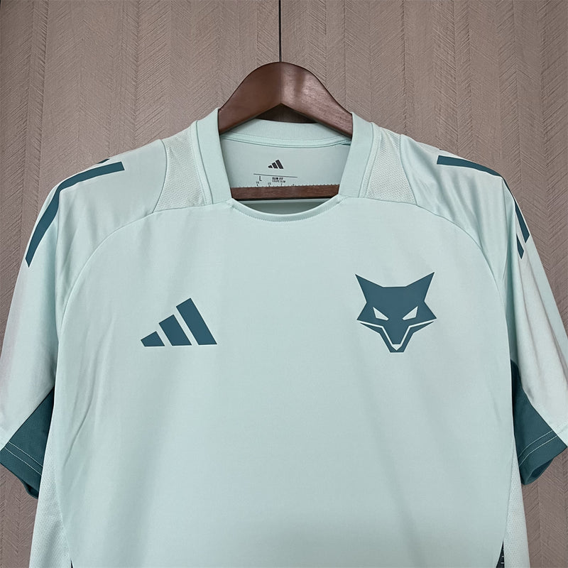 camisa-cruzeiro-training-verde água-raposa-adidas-25-26-neymar-messi-cr7-futebol 