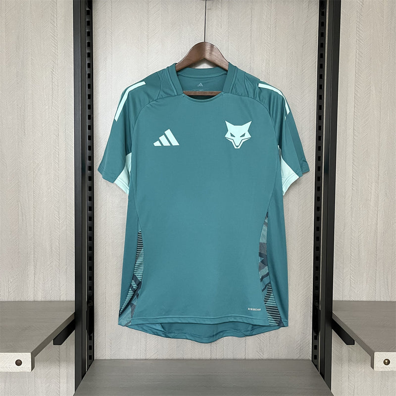 camisa-cruzeiro-training-verde musgo-raposa-adidas-25-26-neymar-messi-cr7-futebol
