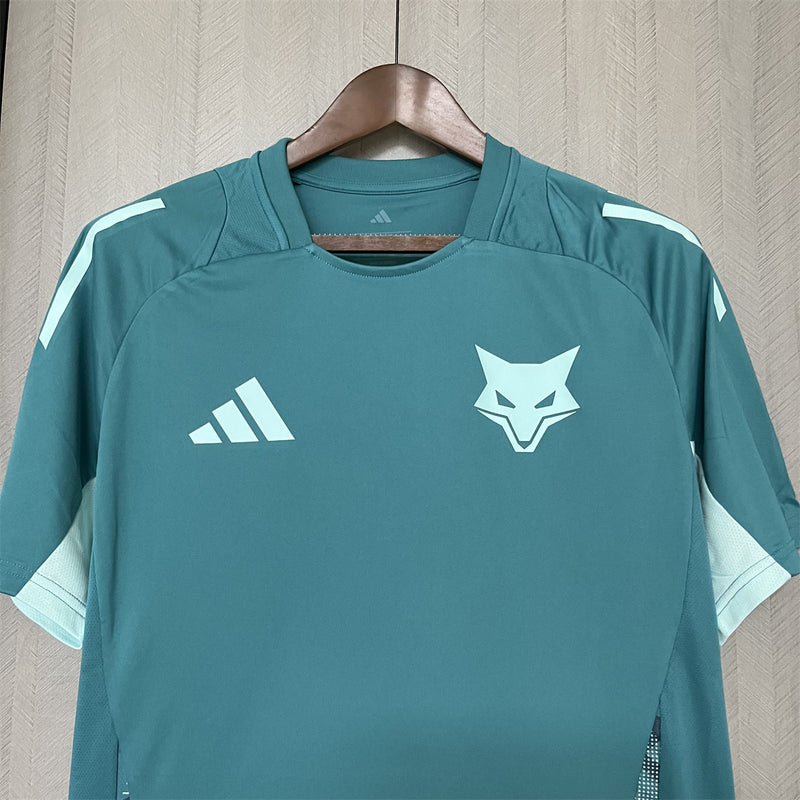 camisa-cruzeiro-training-verde musgo-raposa-adidas-25-26-neymar-messi-cr7-futebol