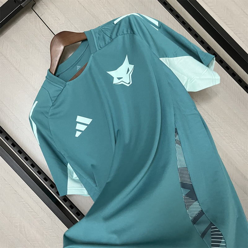 camisa-cruzeiro-training-verde musgo-raposa-adidas-25-26-neymar-messi-cr7-futebol