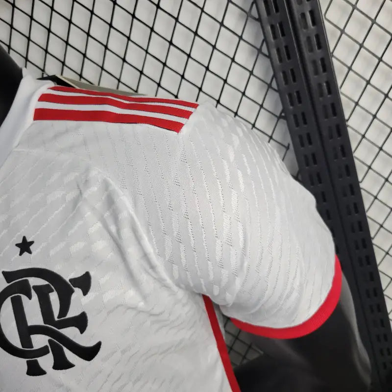 camisa-flamengo-away-ii-2-branca-adidas-24-25-neymar-messi-cr7-futebol 