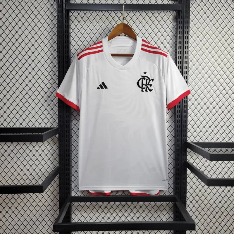 camisa-flamengo-away-ii-2-branca-adidas-24-25-neymar-messi-cr7-futebol