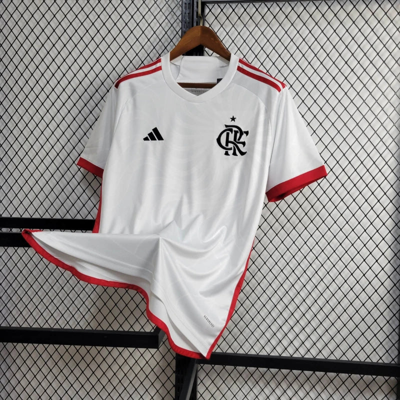 camisa-flamengo-away-ii-2-branca-adidas-24-25-neymar-messi-cr7-futebol