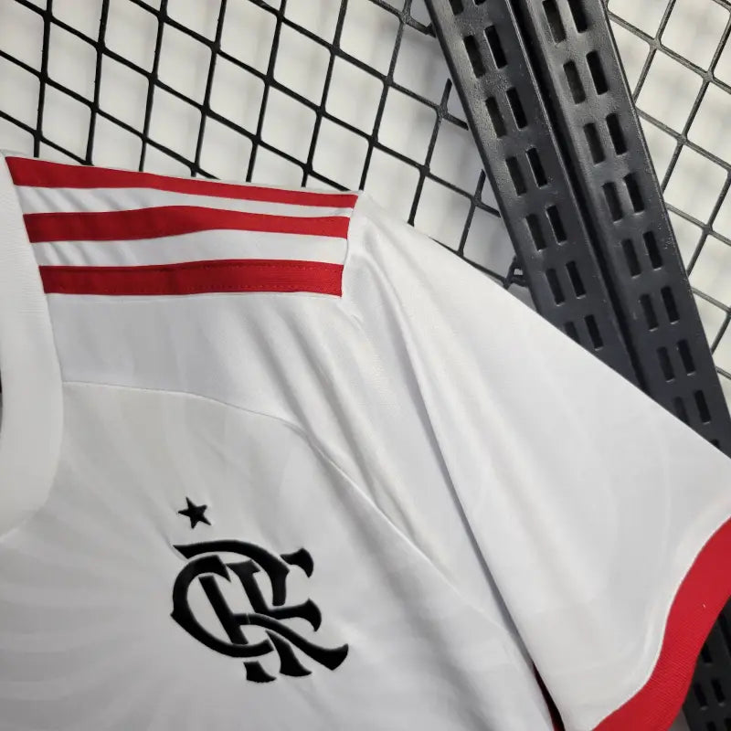 camisa-flamengo-away-ii-2-branca-adidas-24-25-neymar-messi-cr7-futebol