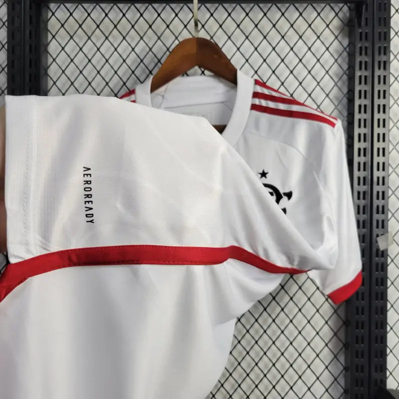 camisa-flamengo-away-ii-2-branca-adidas-24-25-neymar-messi-cr7-futebol