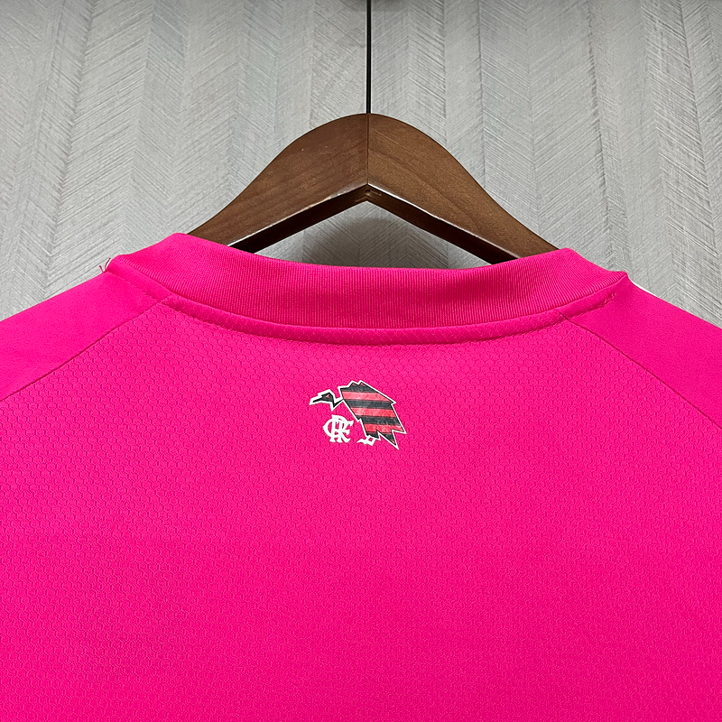 camisa-flamengo-away-ii-2-rosa-adidas-25-26-neymar-messi-cr7-futebol