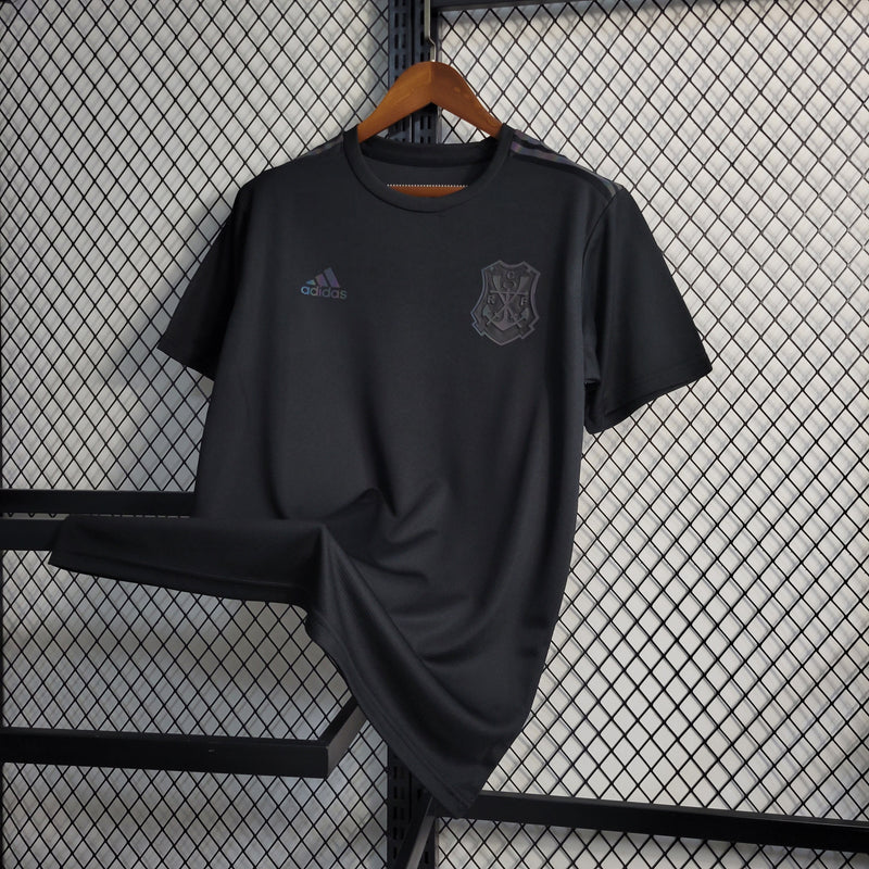 camisa-flamengo-black special edition-preta-adidas-23-24-neymar-messi-cr7-futebol