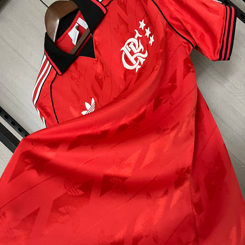 camisa-flamengo-edição especial-vermelha-adidas-24-25-neymar-messi-cr7-futebol 